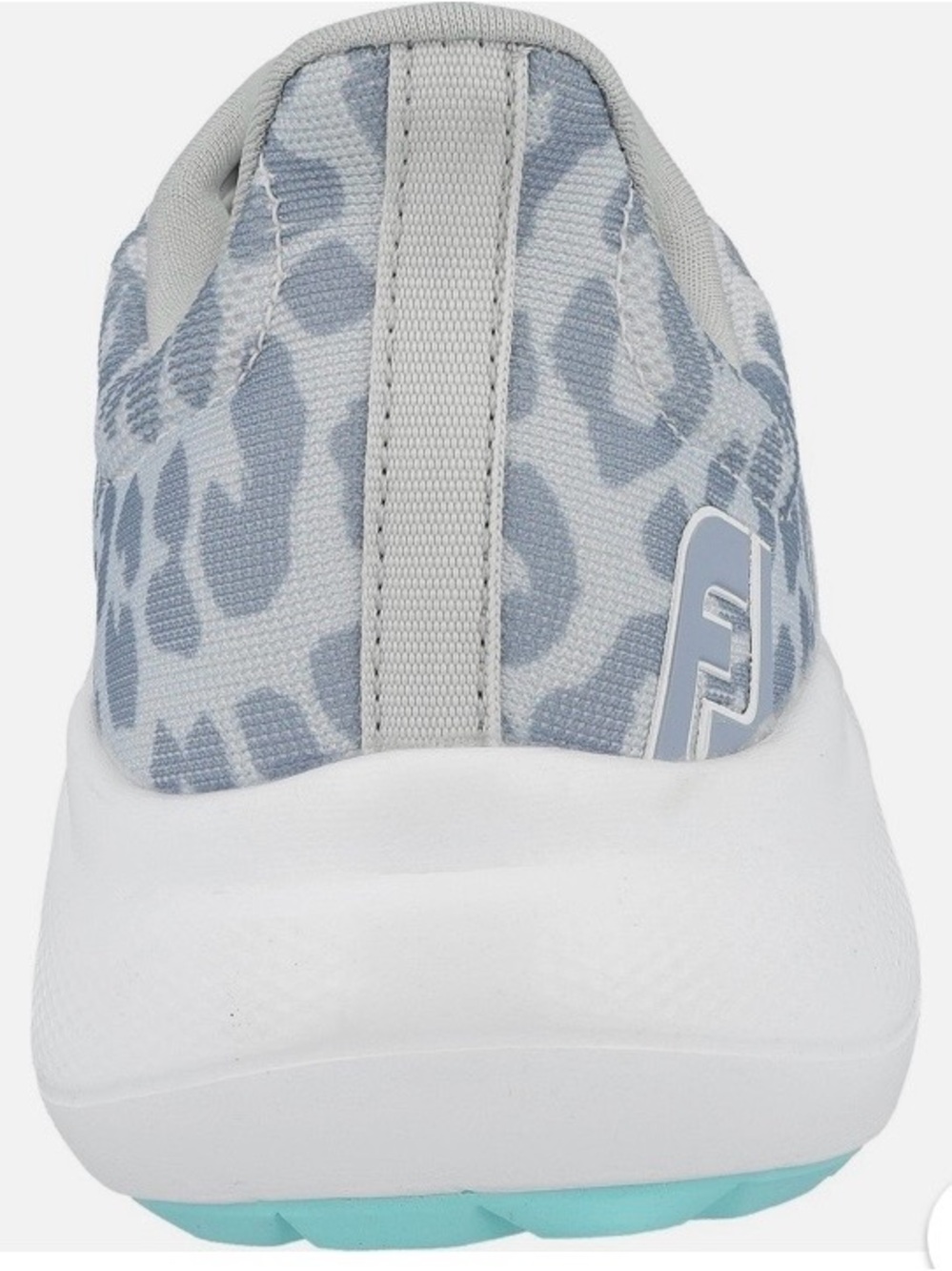 Foot Joy Flex White Leopard Ladies Spikeless Golf Shoe - Picture 3 of 14